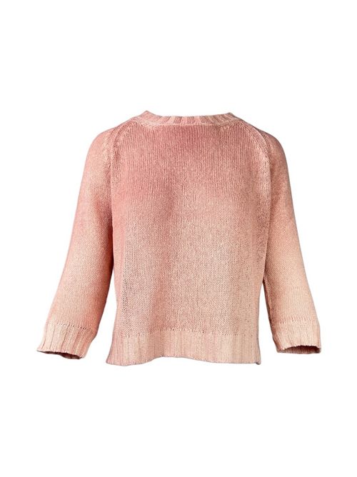 girocollo donna areografato rosa. Alessandro Aste | TEBE-SPRAYARTPALE PINK